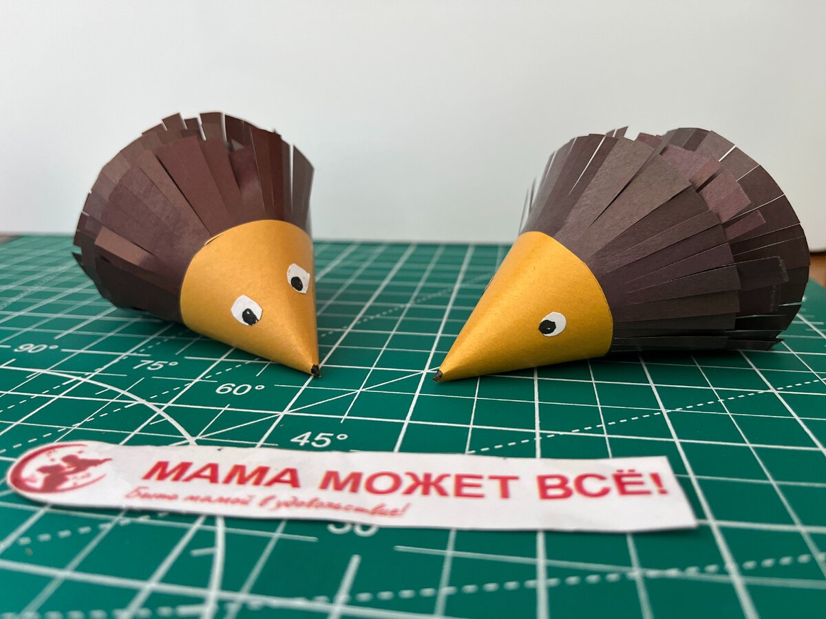 Поделка еж