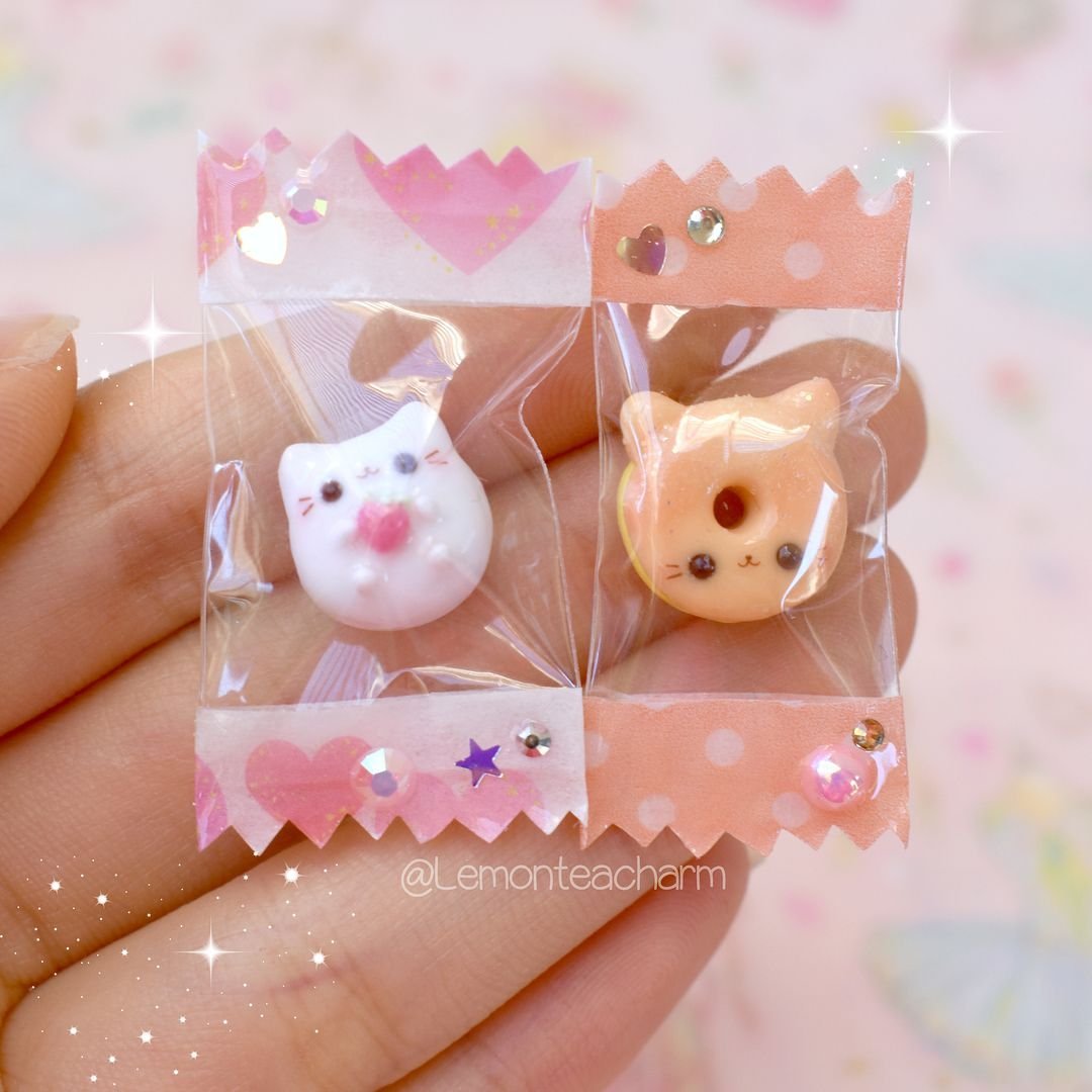 Кавайные фигурки из полимерной глины