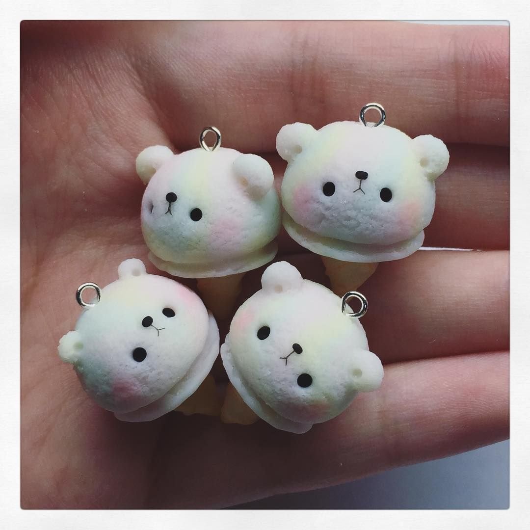 Кавайные игрушки из полимерной глины