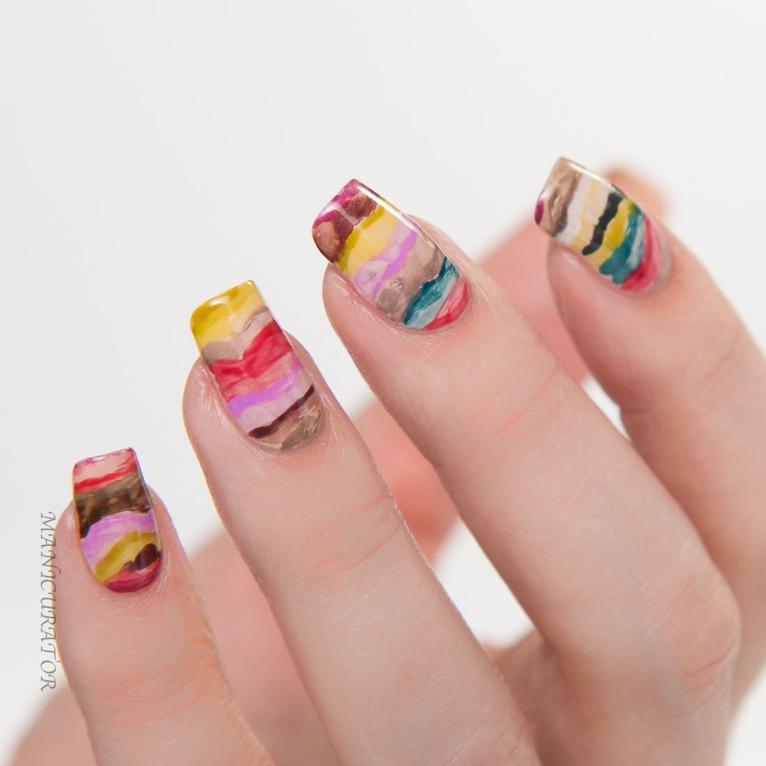 Roxy inspired Nail Art
