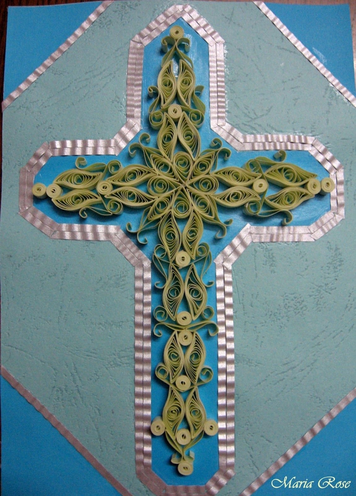 Крест из бумаги