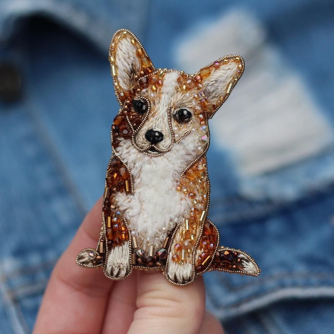 Корги бисер