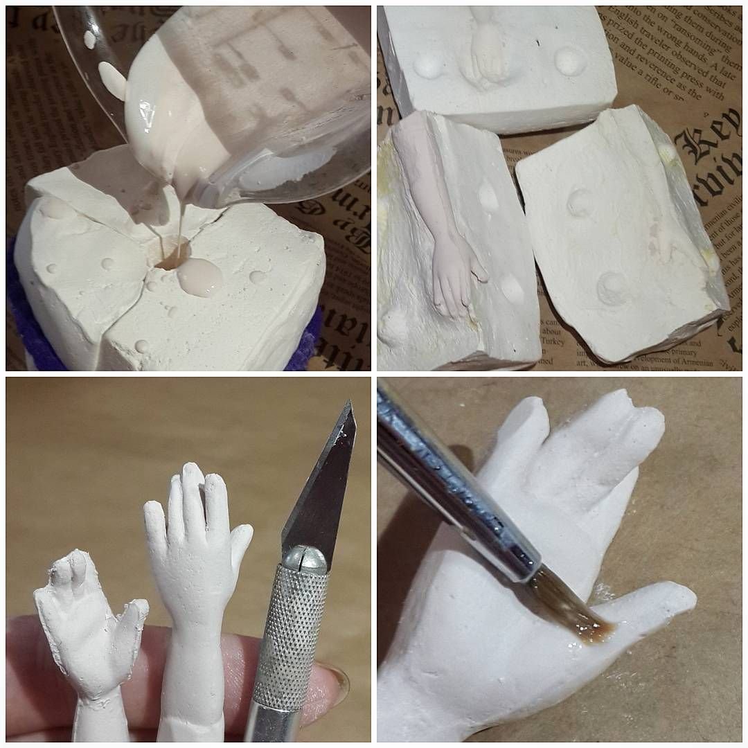 Ручка из папье-маше