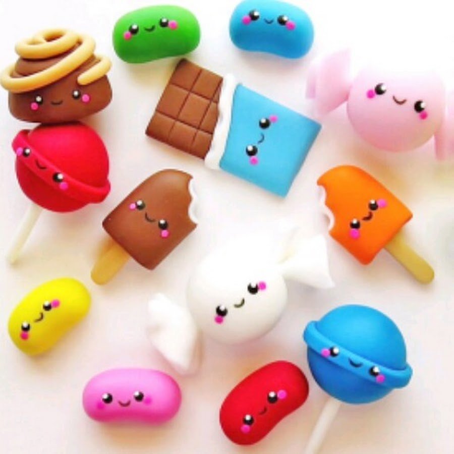 Фигурки из легкого пластилина