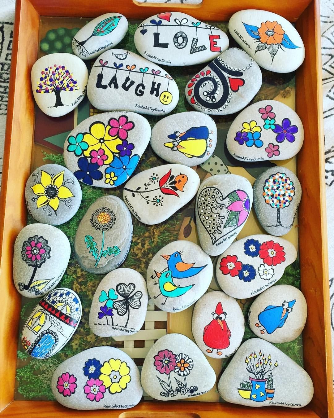Магниты из гальки