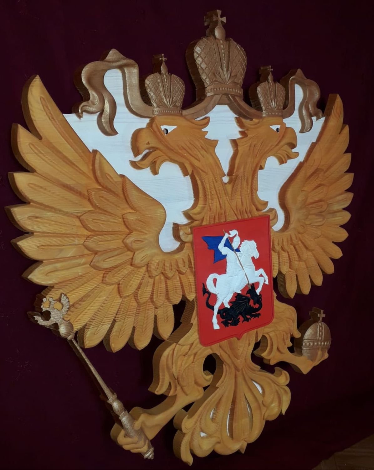 Поделка герб России