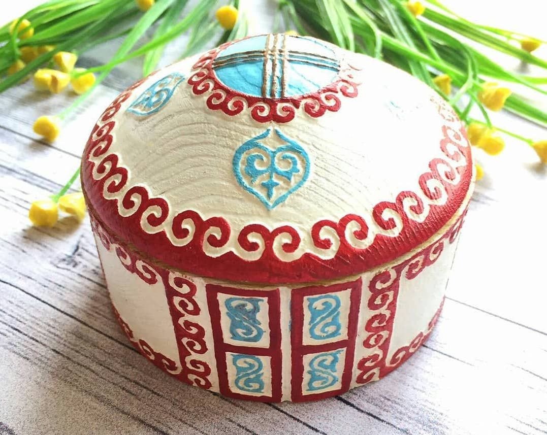 Юрта из фетра
