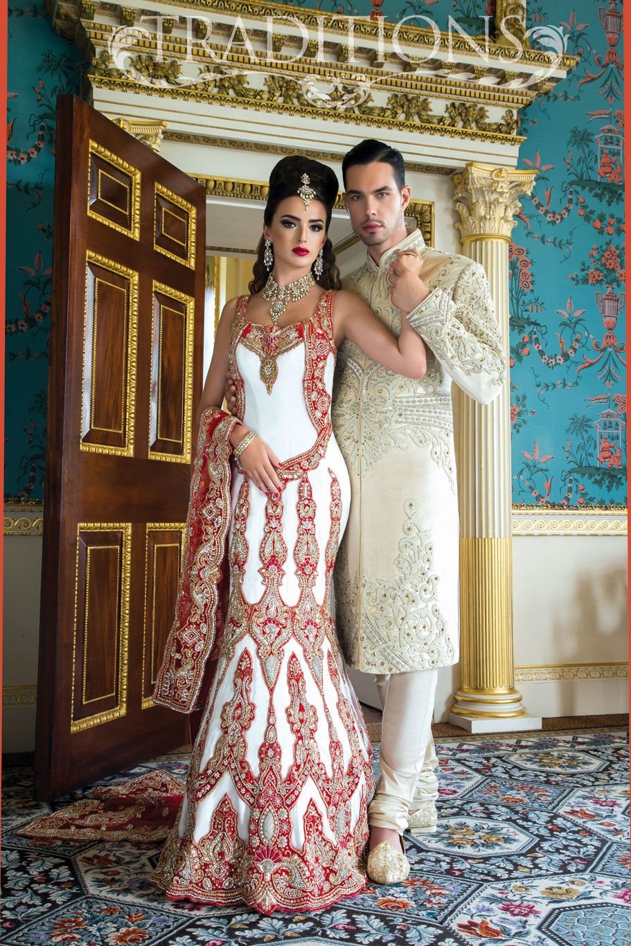 Свадебное индийское платье Lehenga