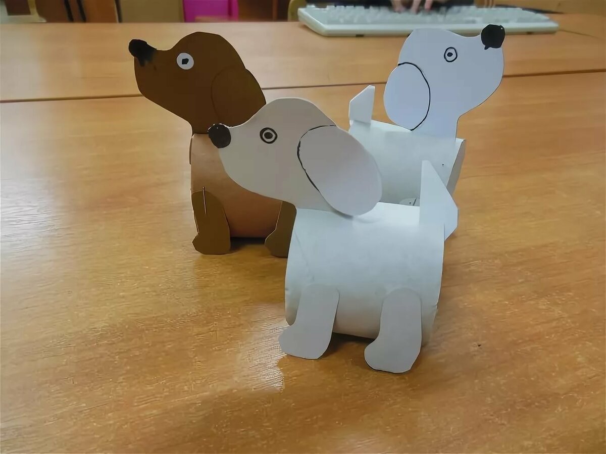 Поделка собака