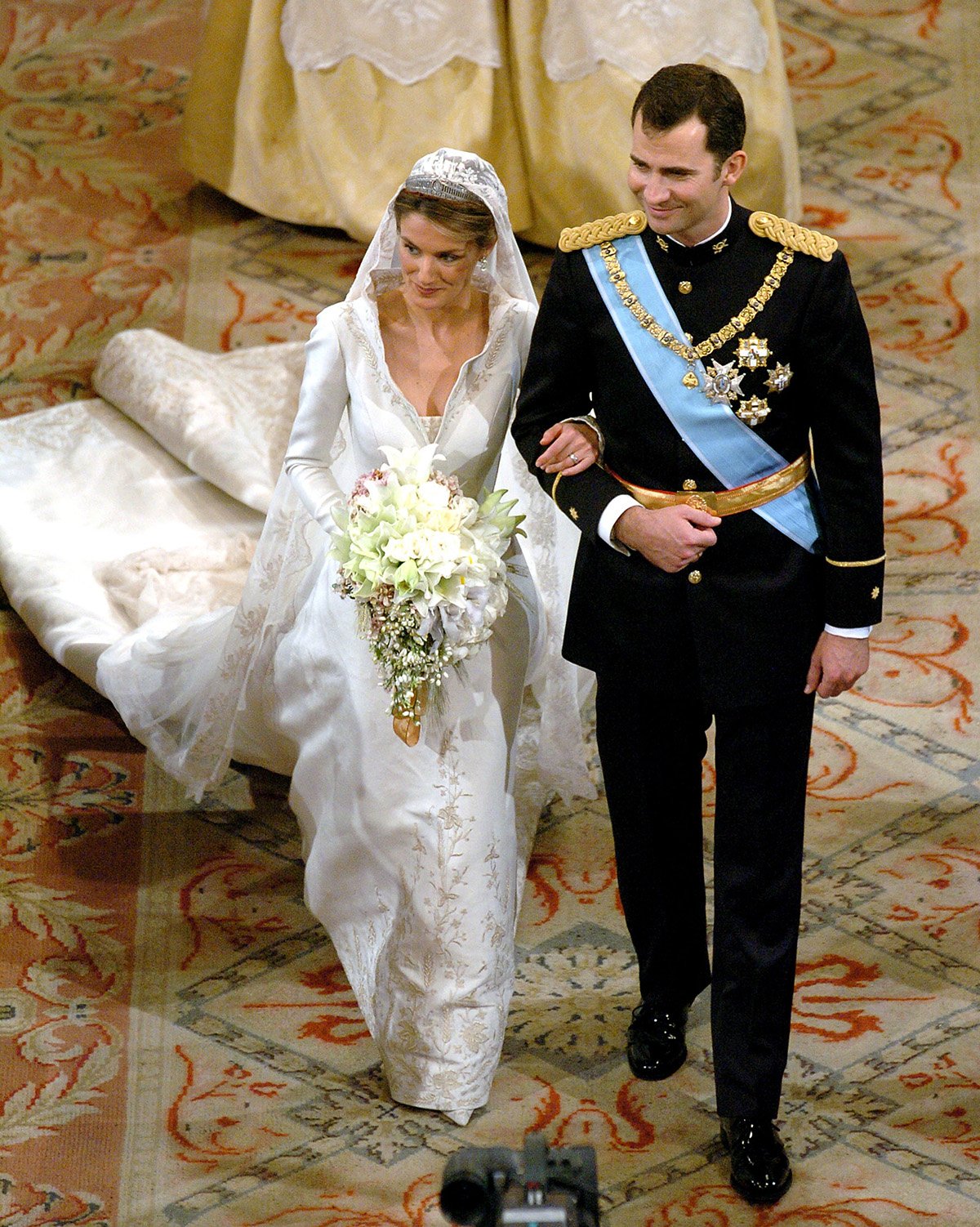 Королева Испании, Летисия, 2004 свадьба