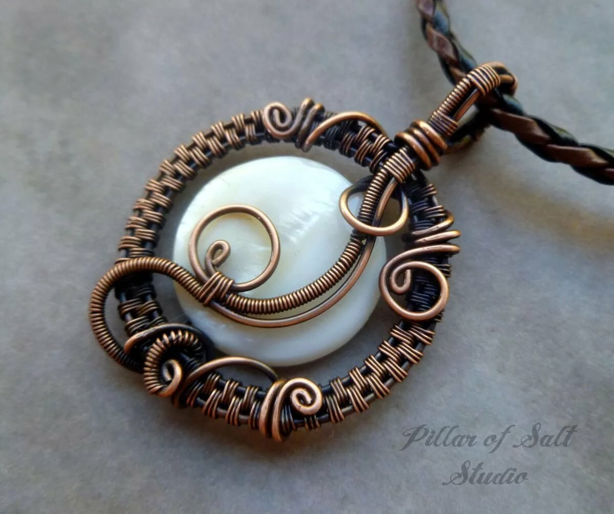 Wire Wrap украшения из медной проволоки