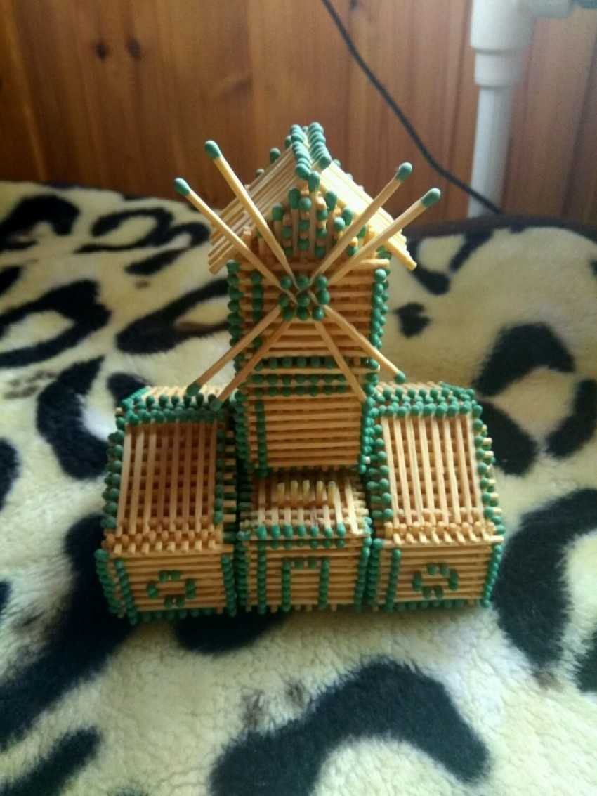 Самоделки из спичек