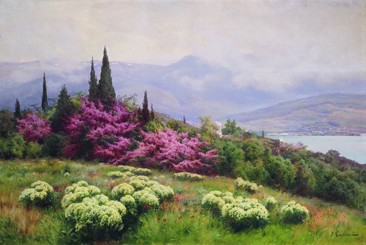 Крачковский Весна в Крыму