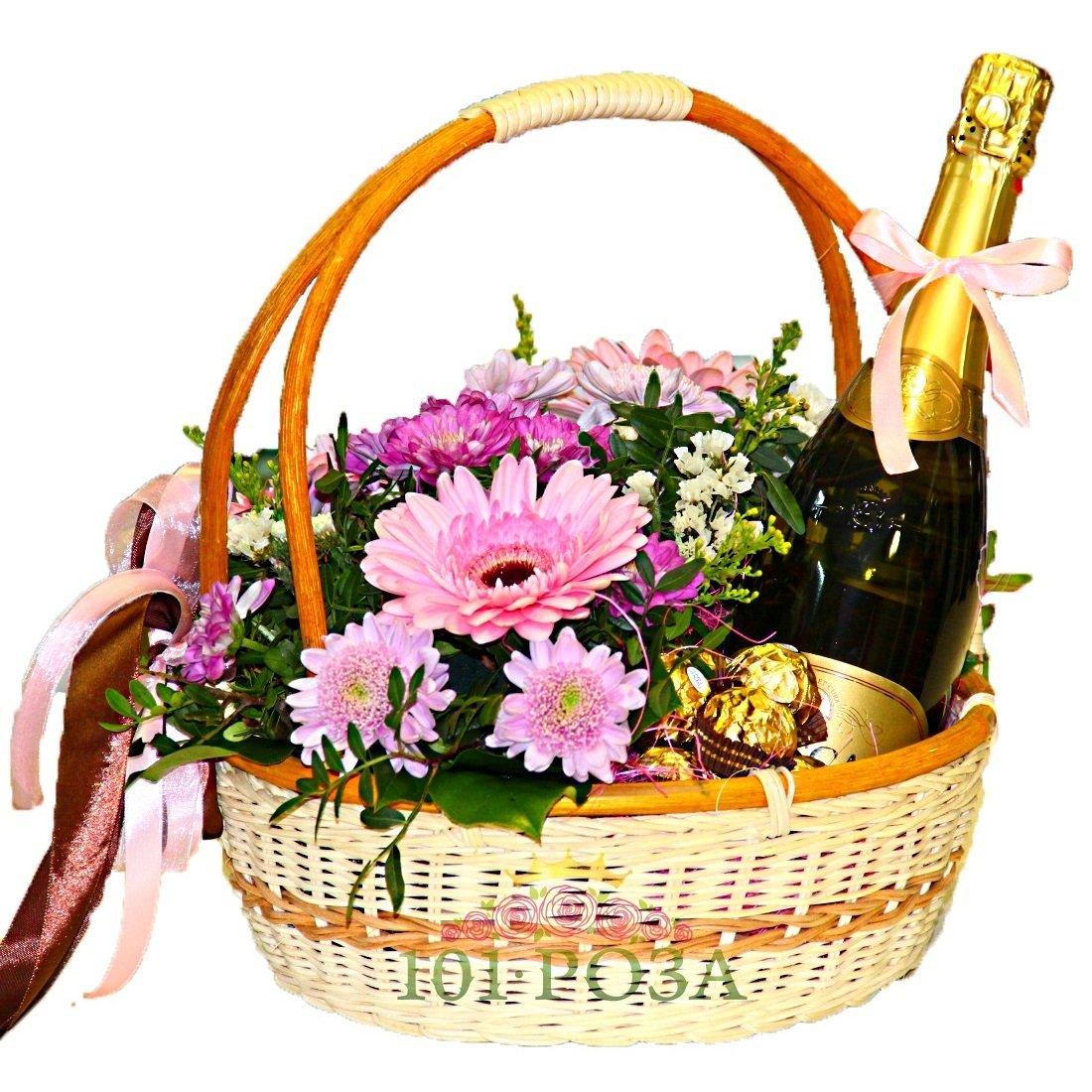 Корзинка с цветами