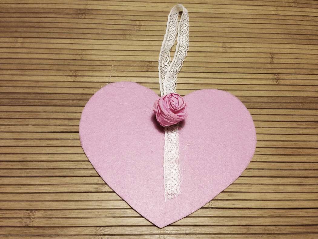 Сердечко из картона