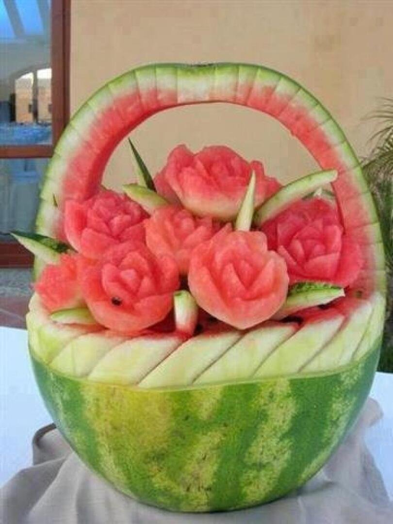 Букет из арбуза