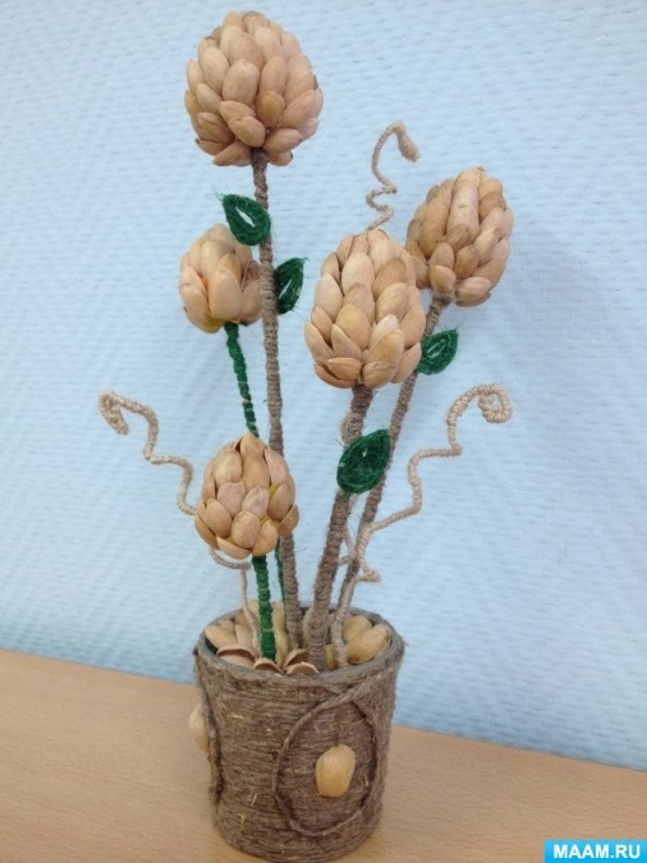 Поделки из фисташек
