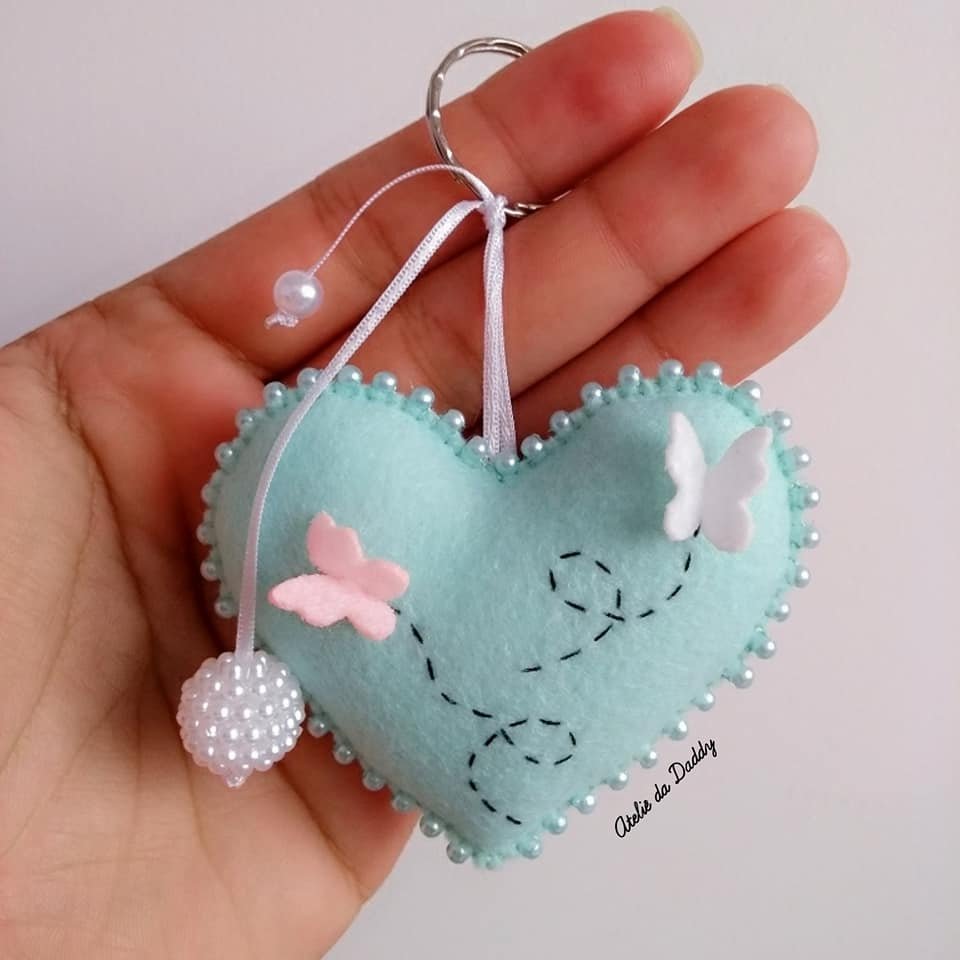 Сердце из фетра