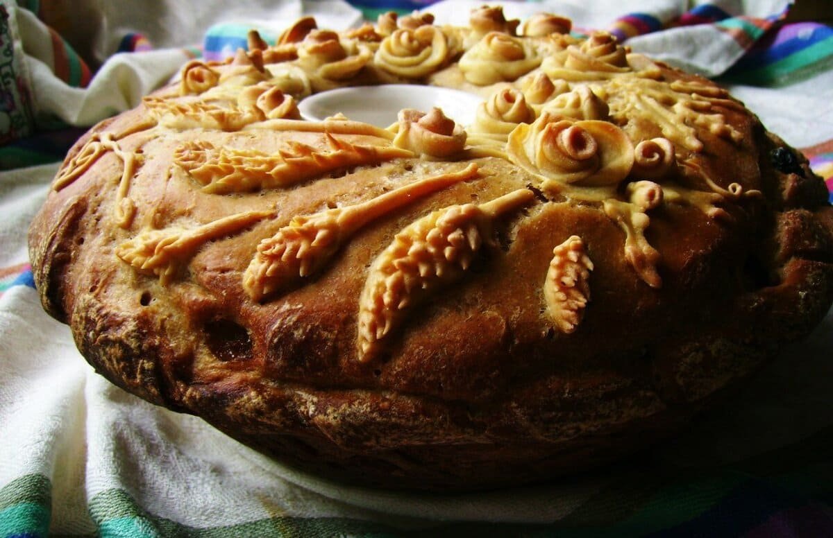 Каравай свадебный древняя Русь