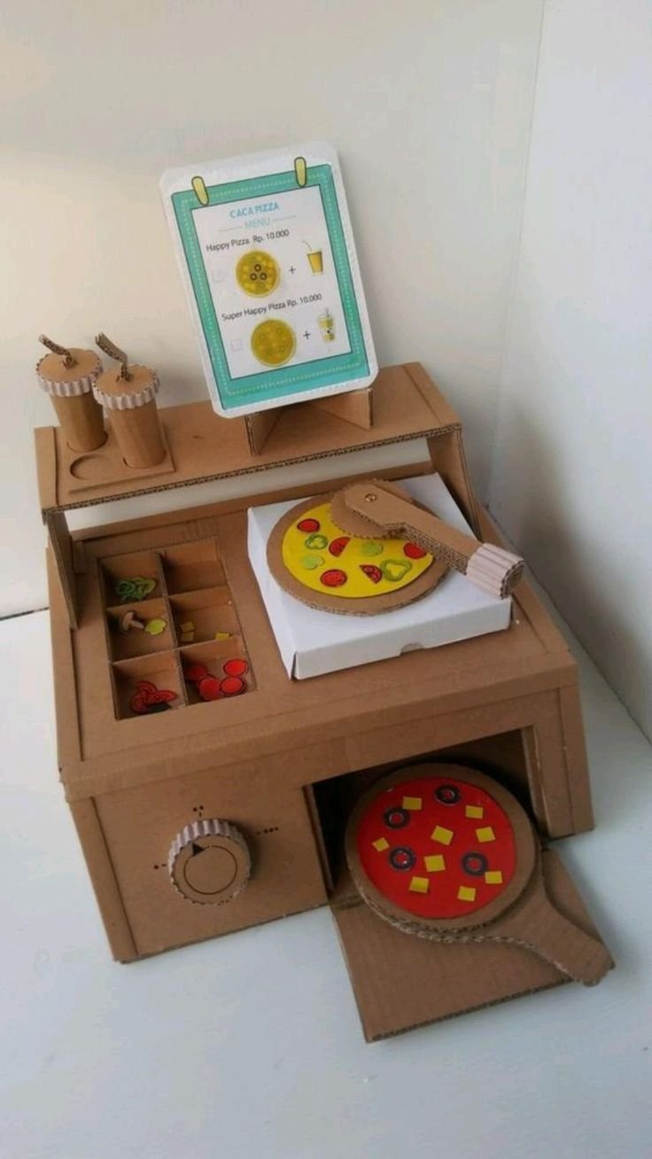Развивающие игрушки из коробок