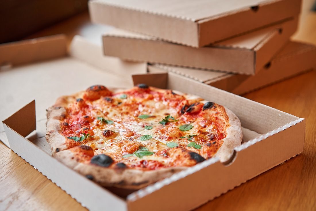 Stone in Box pizza