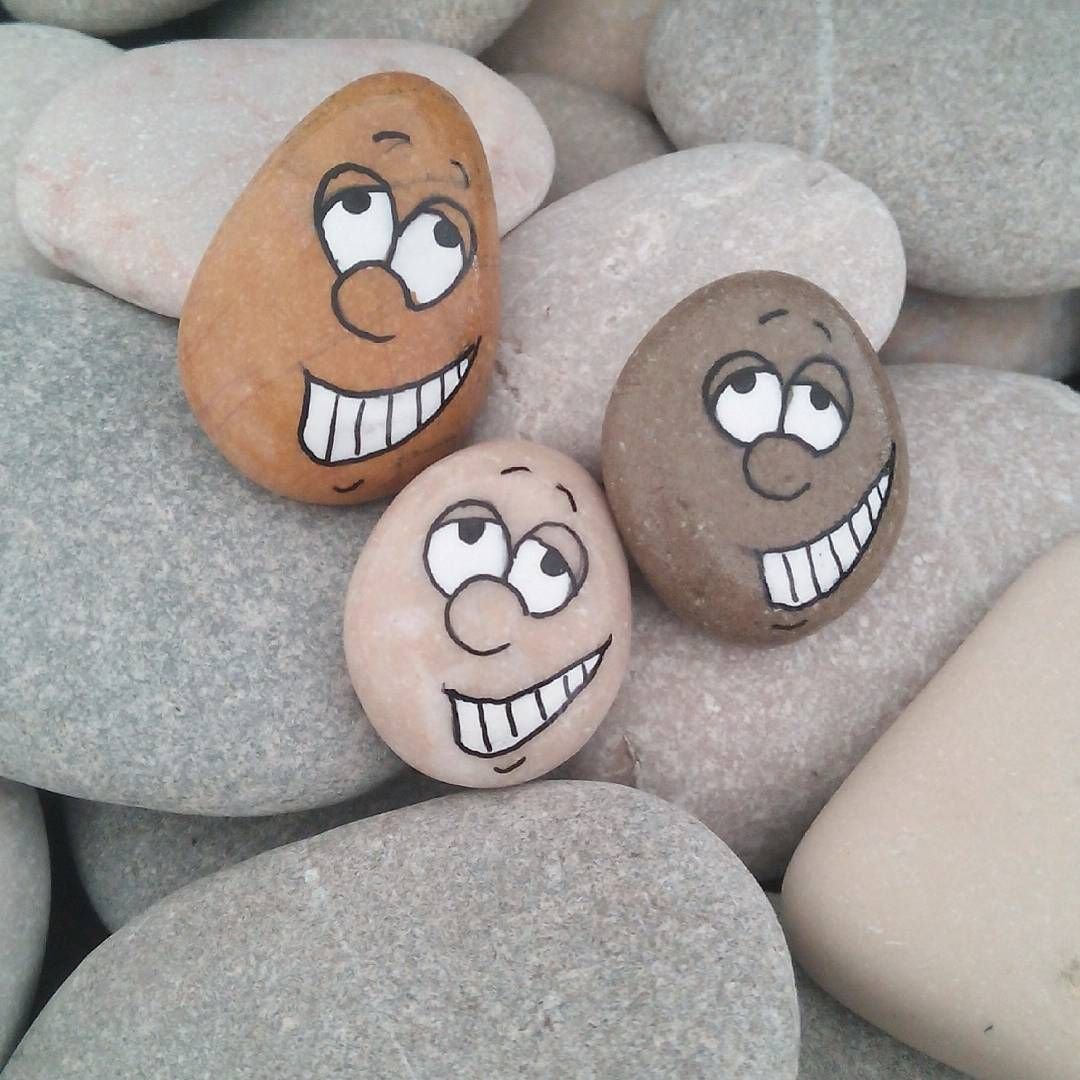 Рисование на камнях