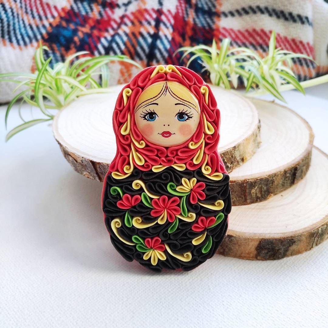 Украшение матрешки