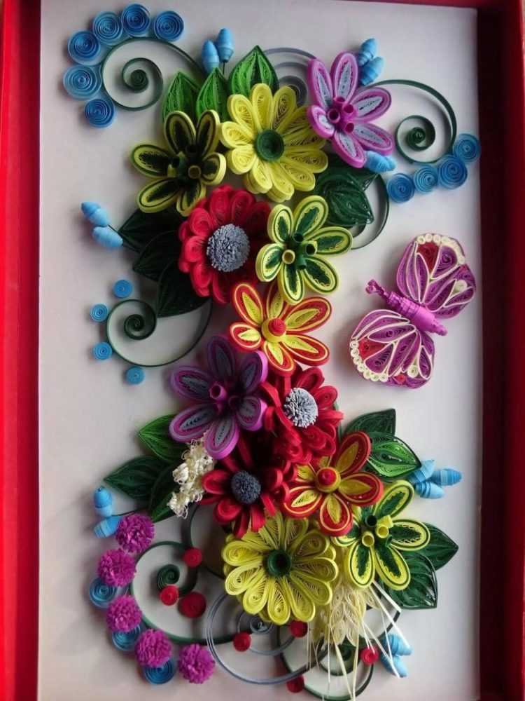 Квиллинг цветы