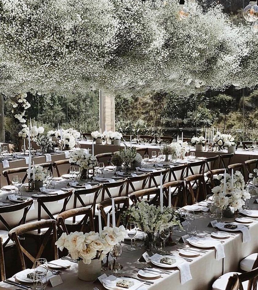 Gypsophila Wedding decoration