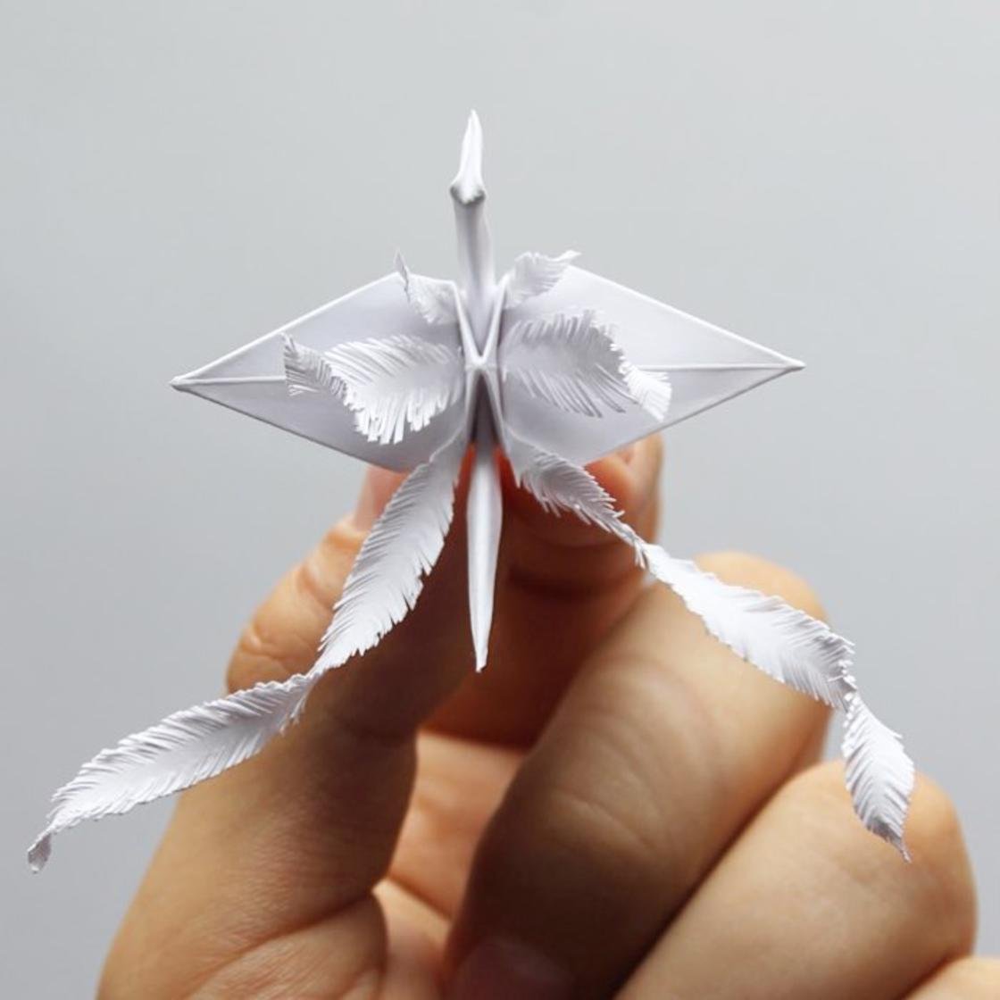 Бумажный журавль. Оригами. Журавлик из бумаги. Журавль оригами. Поделка Журавлик из бумаги.