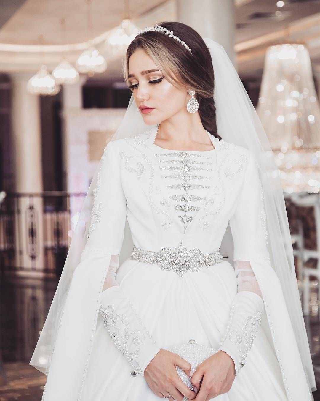 Кавказские национальные свадебные платья (55 фото)