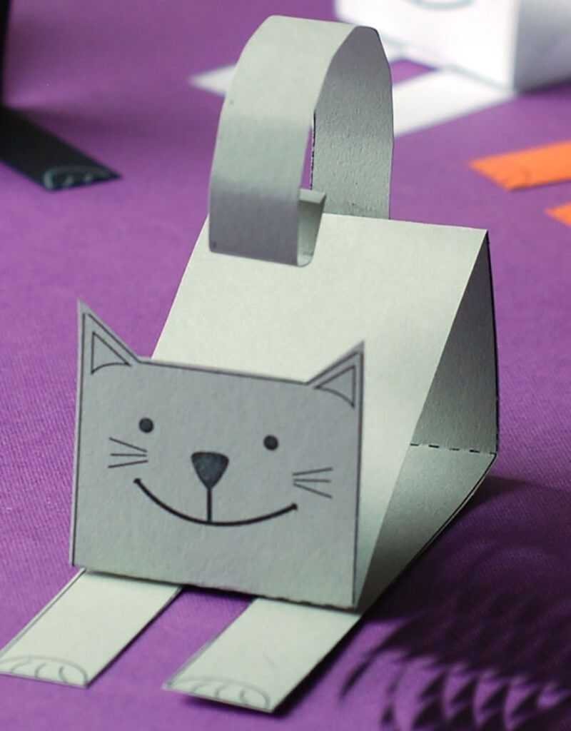 Поделка кошка