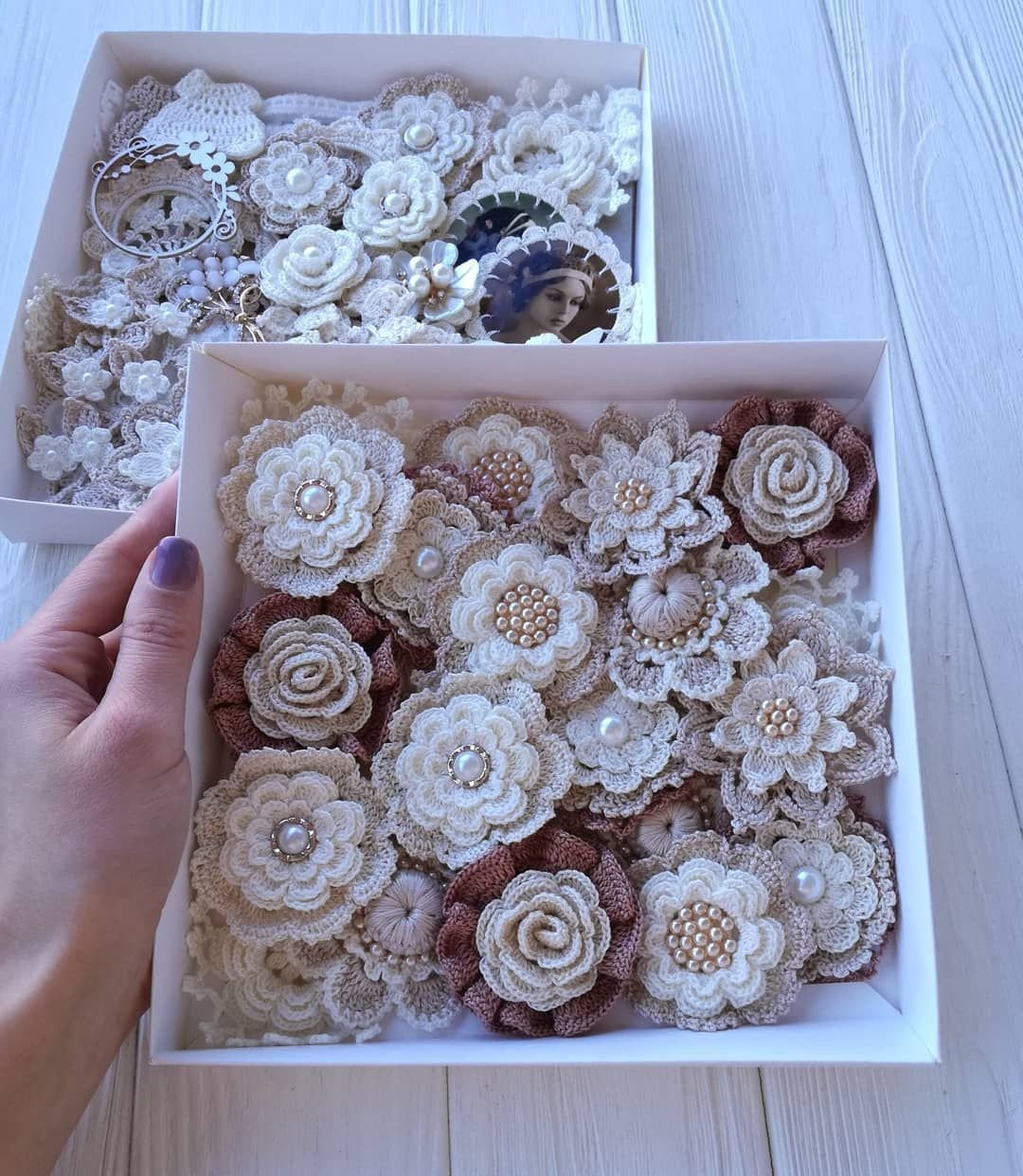 Поделки из кружева