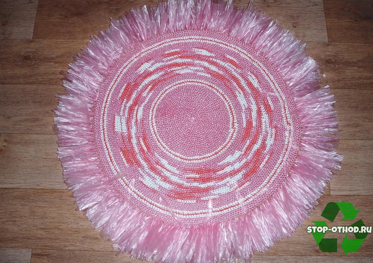 Коврики из мусорных мешков