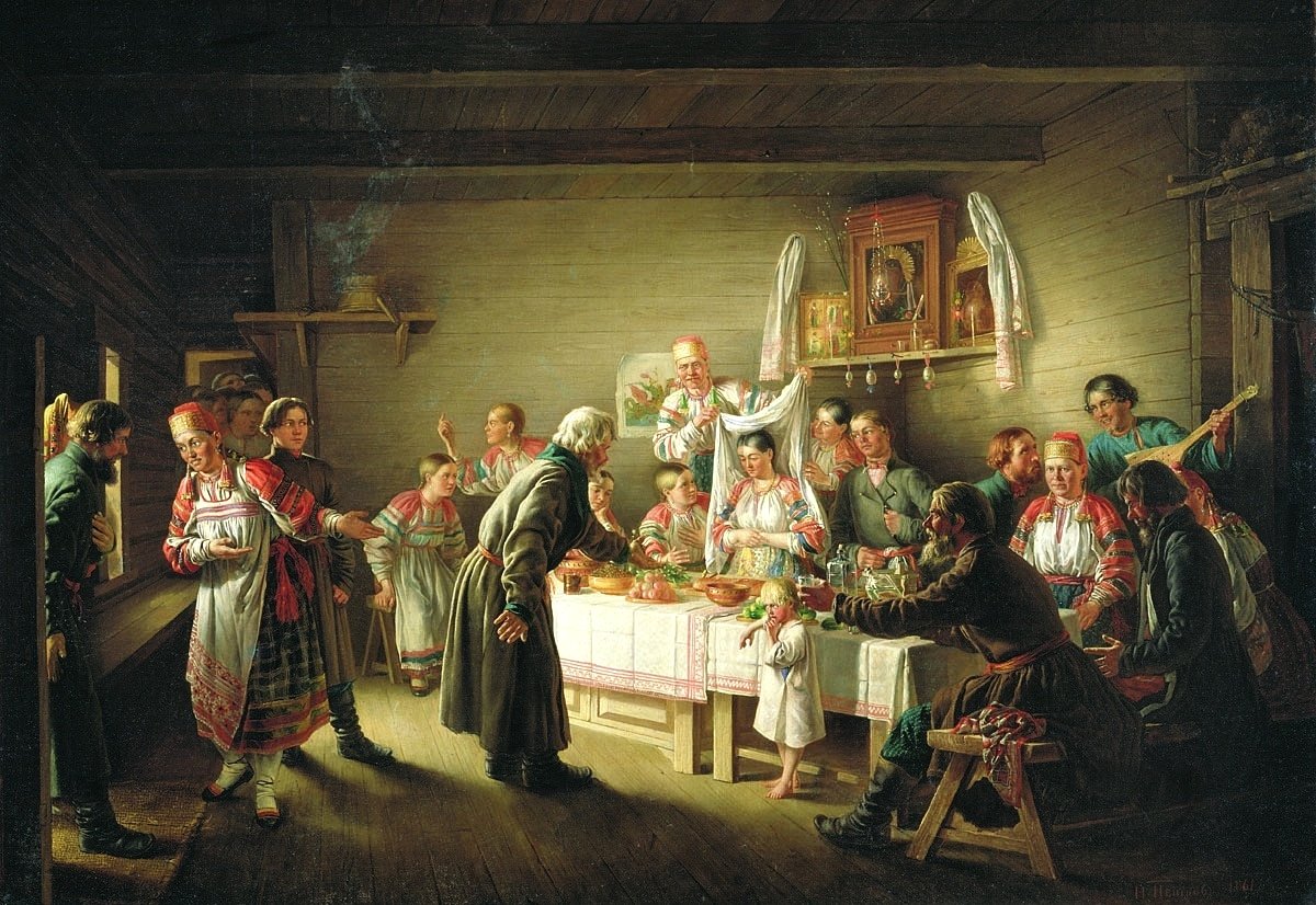Григорий Григорьевич Мясоедов смотрины невесты