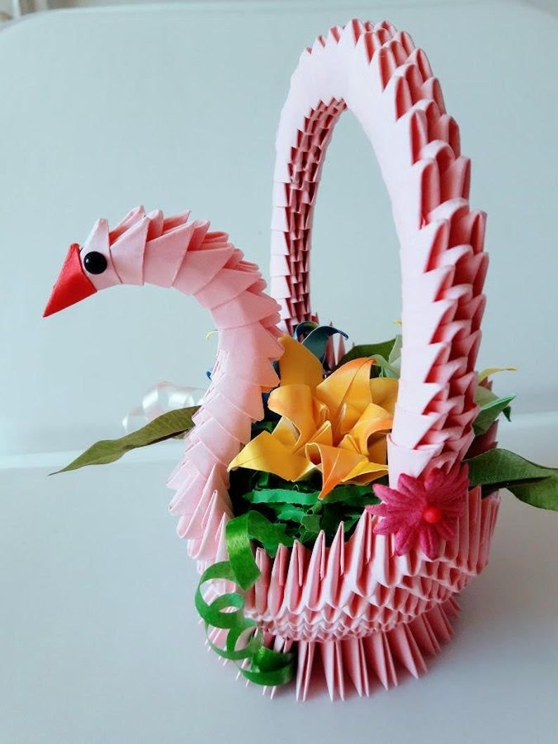 Корзинка из модулей