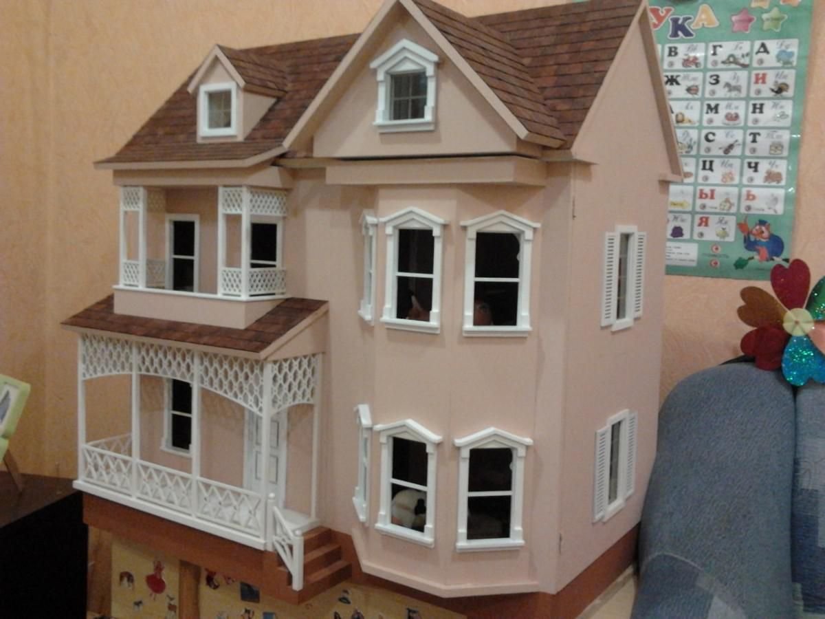 Макеты домов из пенопласта