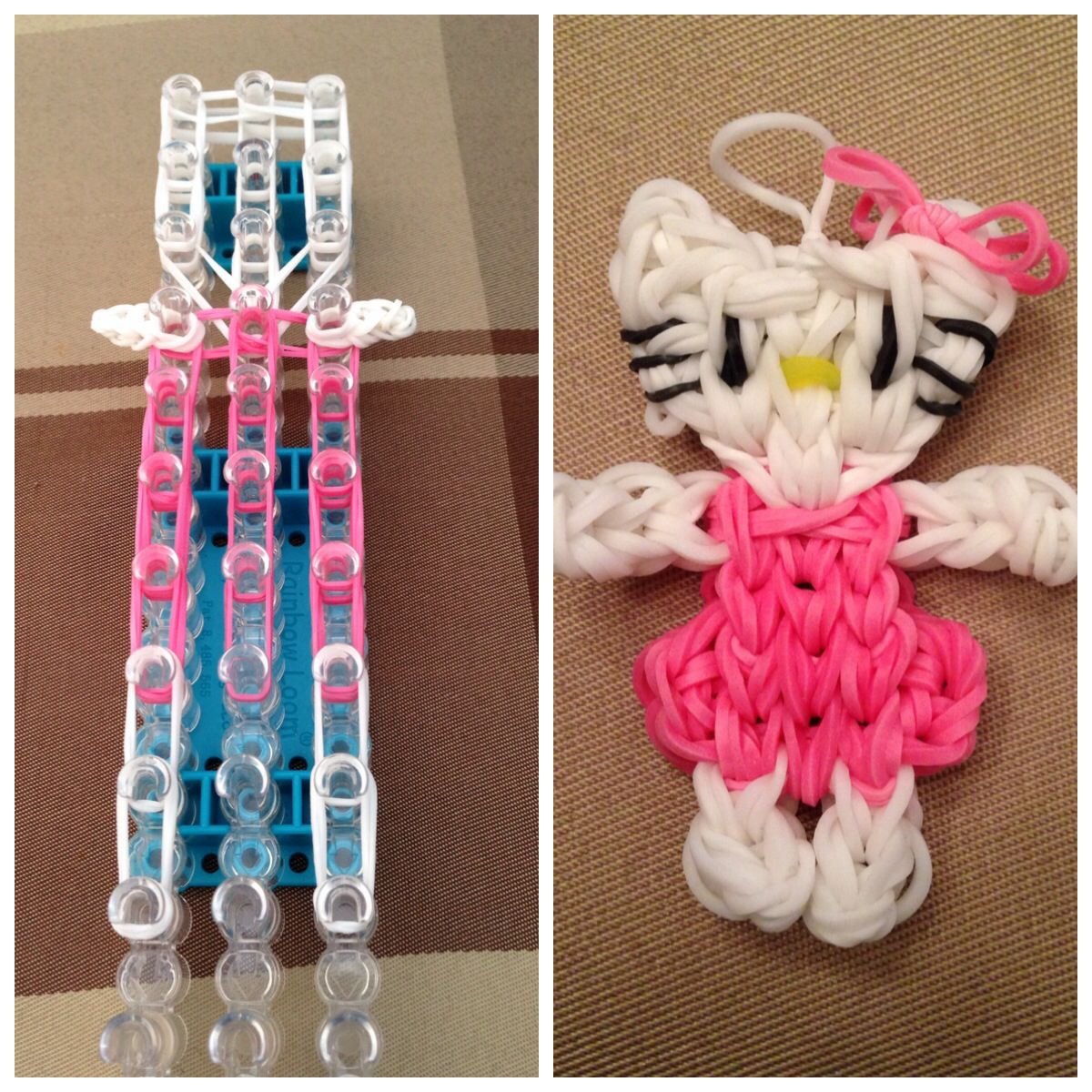 Игрушки из маленьких резинок