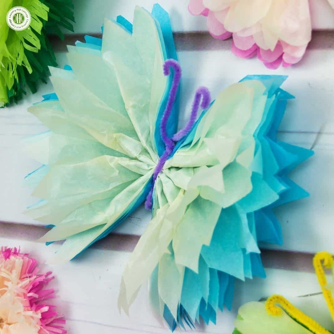 Украшение из тишью