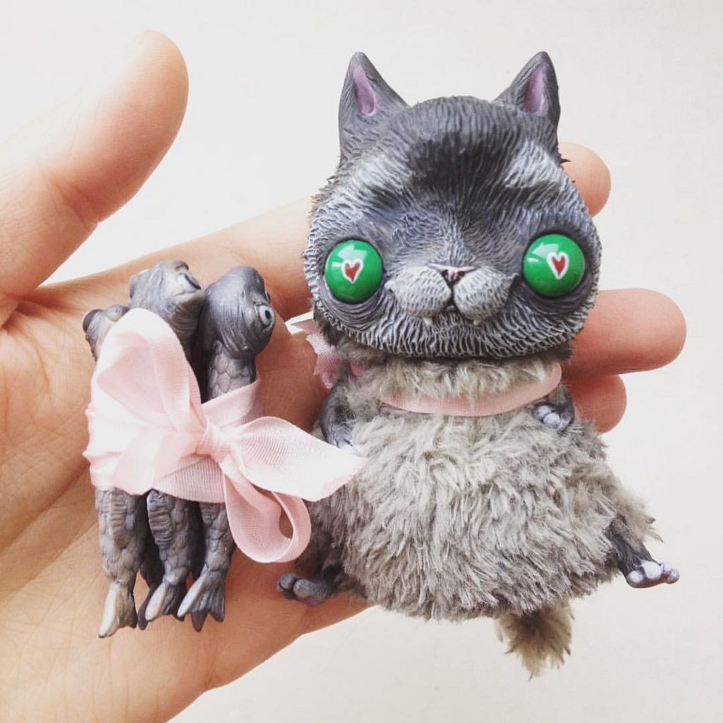 Игрушки в смешанной технике