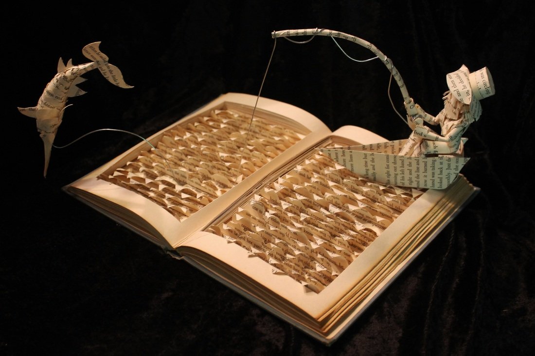 Книжные скульптуры Джоди Харви-Браун