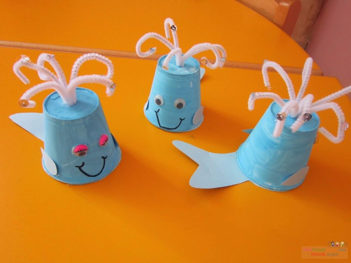 Поделки из пластиковых стаканчиков
