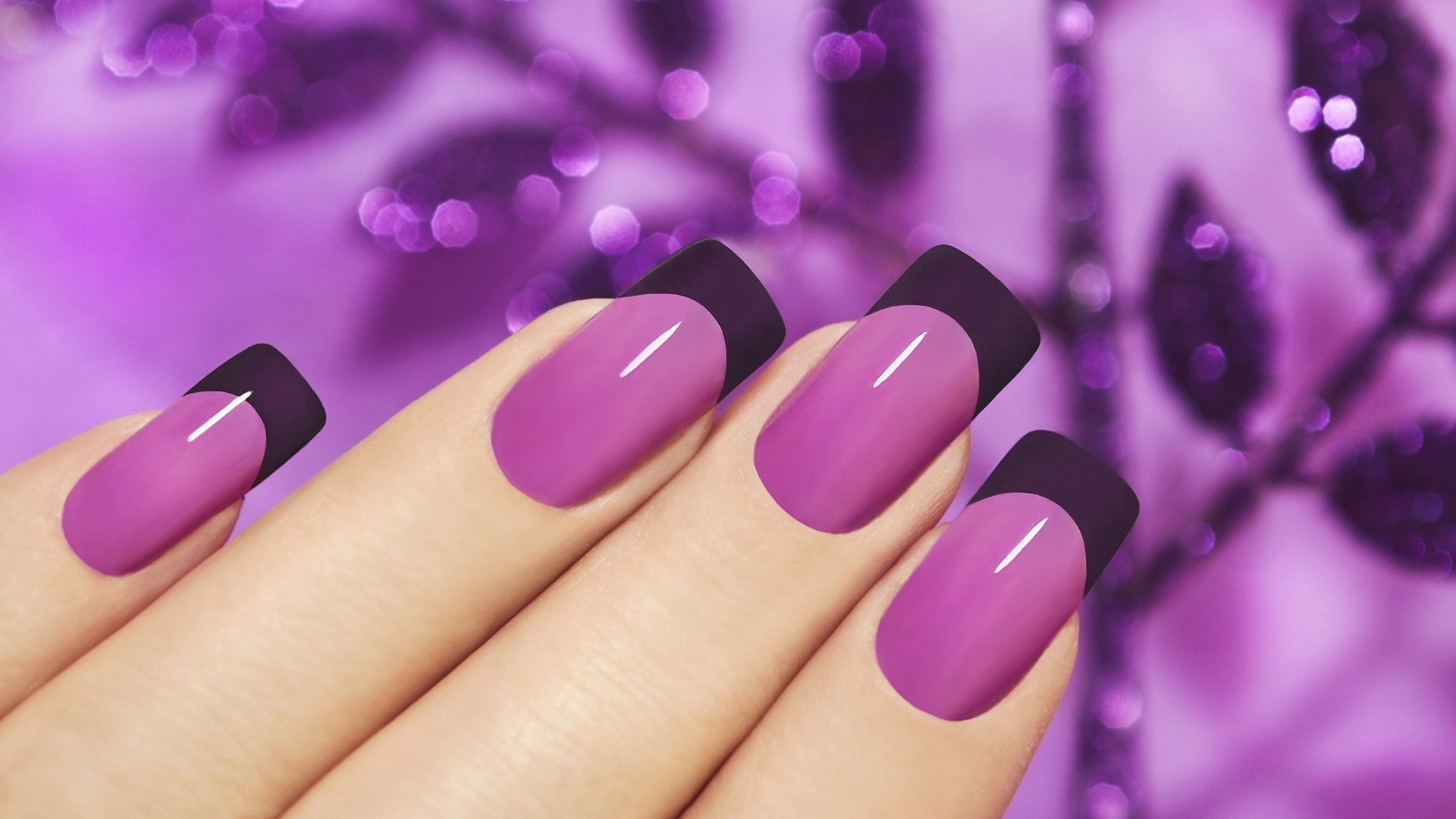Новинки покрытия ногтей. Фиолетовый маникюр. Фиолетовые ногти. Сиреневые ногти. Красивый цвет ногтей.