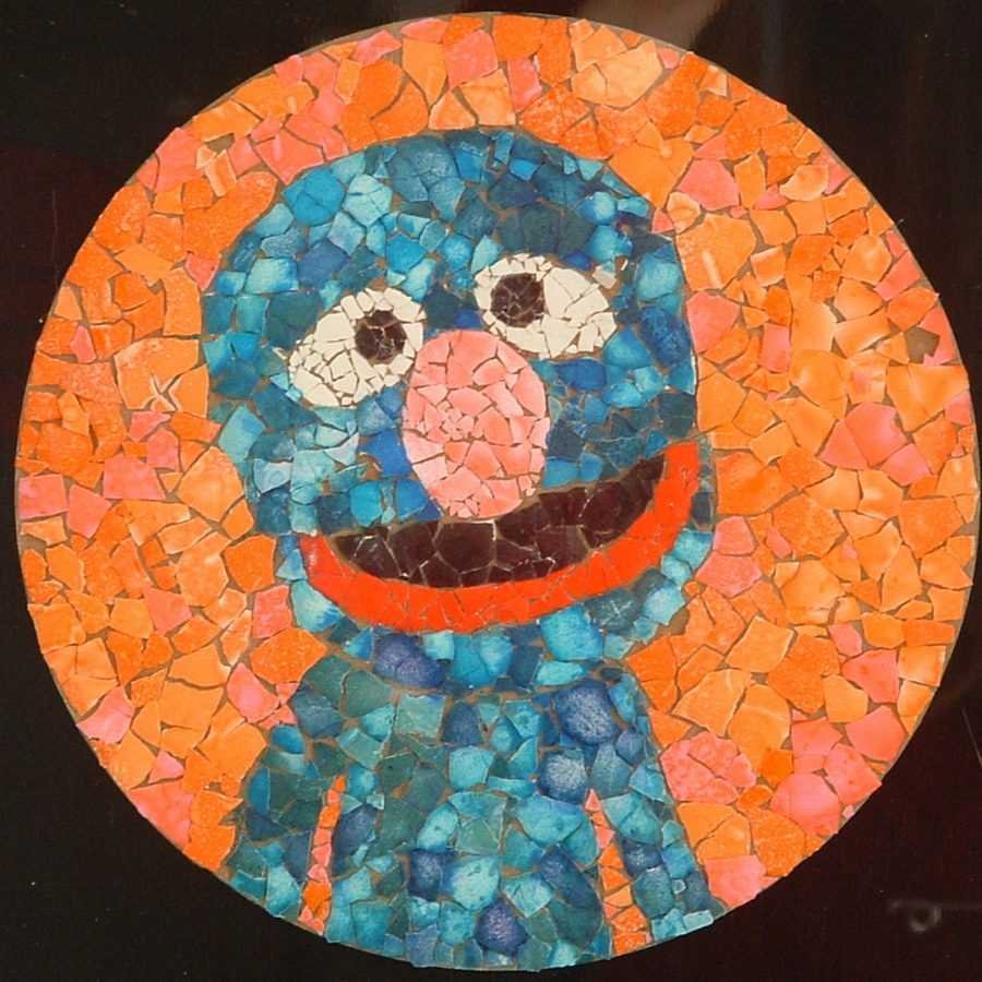 Мозаика из яичной скорлупы