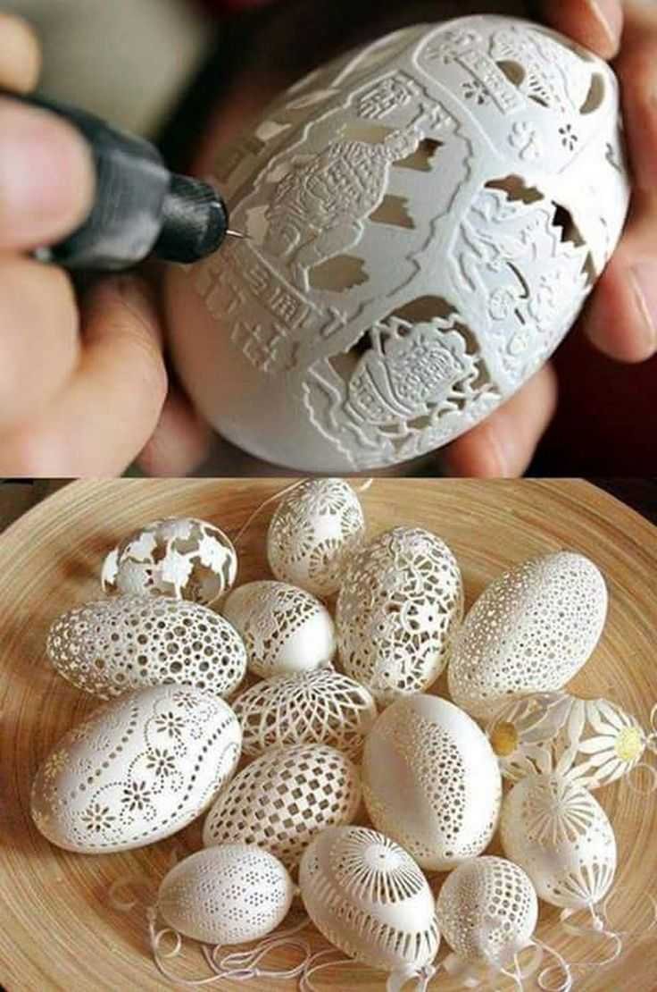 Поделки из яичной скорлупы
