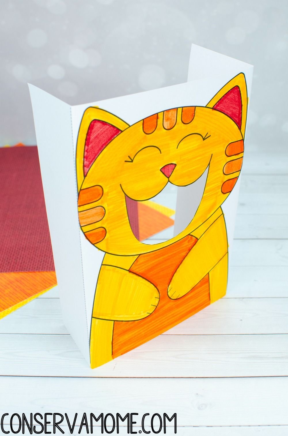 Поделка кот