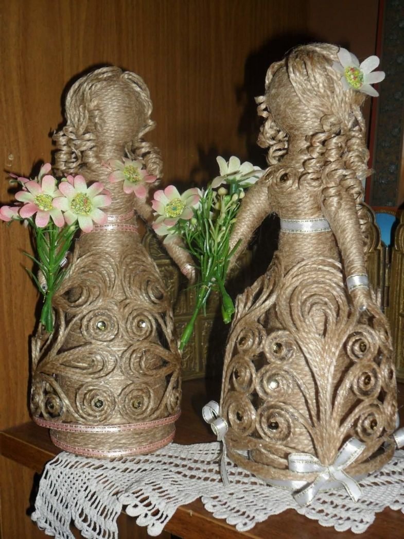Поделки из джута