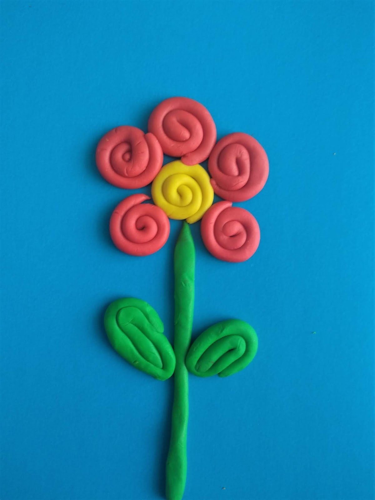 Поделки из пластилина цветы - 69 фото