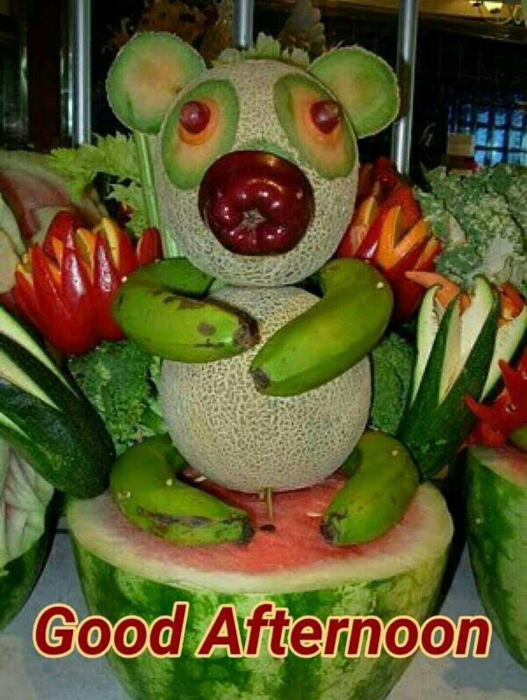 Фигуры из овощей