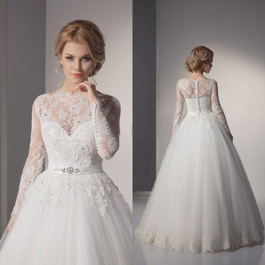Закрытые Свадебные платья Rosa Clara